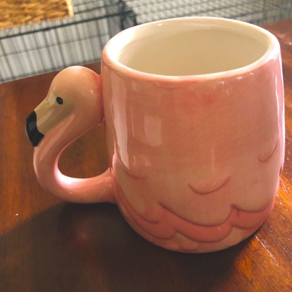 Flamingo Mug / Makeup Brush Holder - Picture 2 of 3
